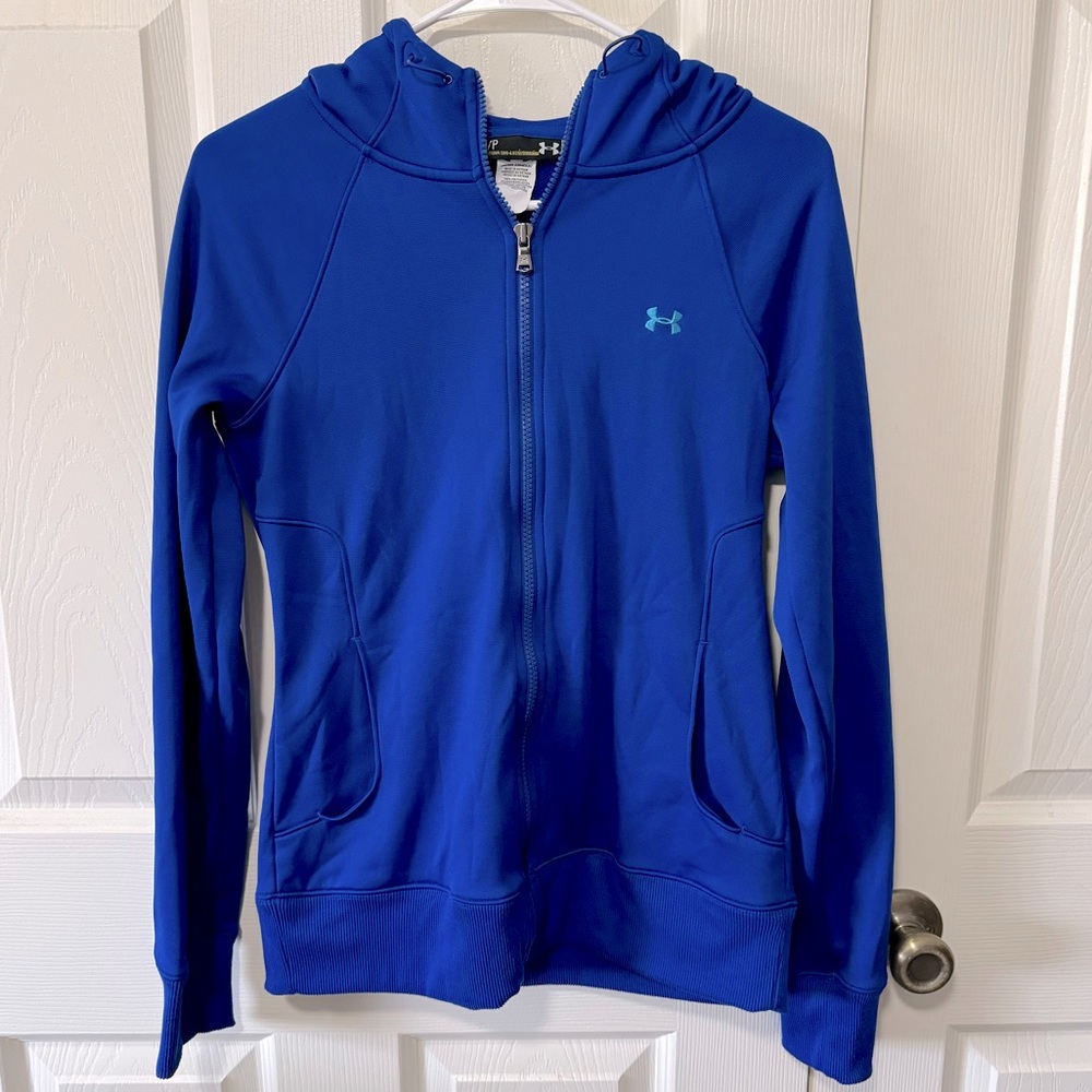 Under Armor zip up sweatshirt SMALL